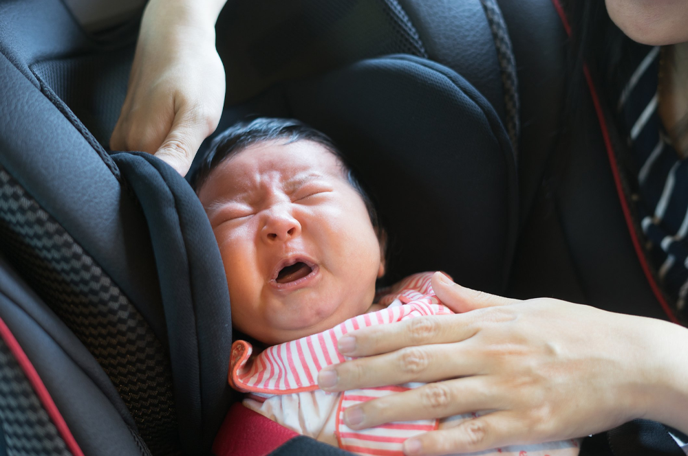 Baby hates pram and carseat online